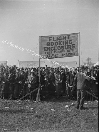 ENTRANCE TO COBHAM'S FLYING CIRCUS  GEC ADVT